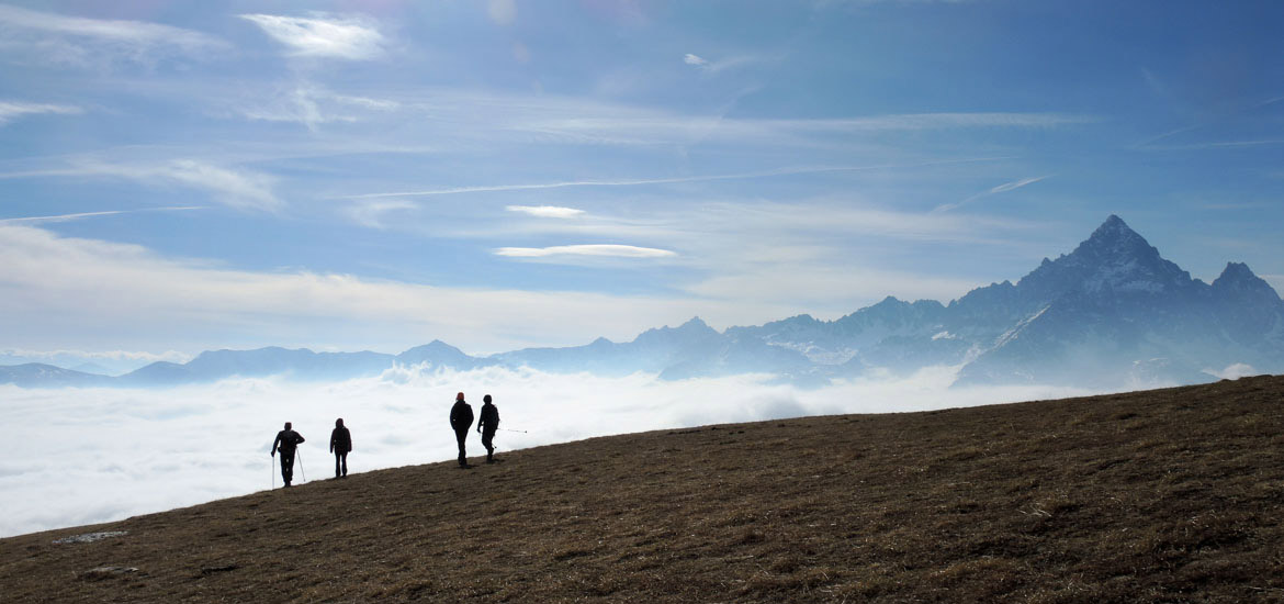 Escursione trekking in Piemonte e Valle d'Aosta