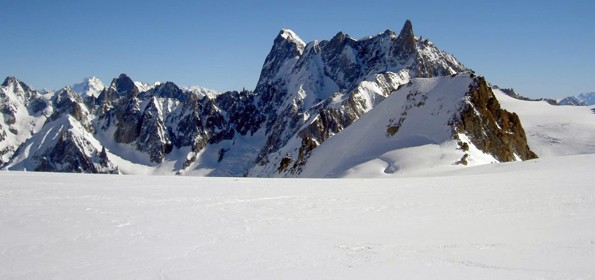 Vallée Blanche Mont Blanc glacier hiking tour