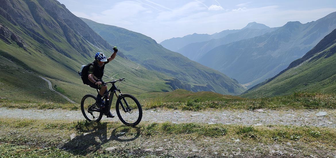 MTB tour in Aosta Valey Alps: from Monte Rosa to Mont Blanc