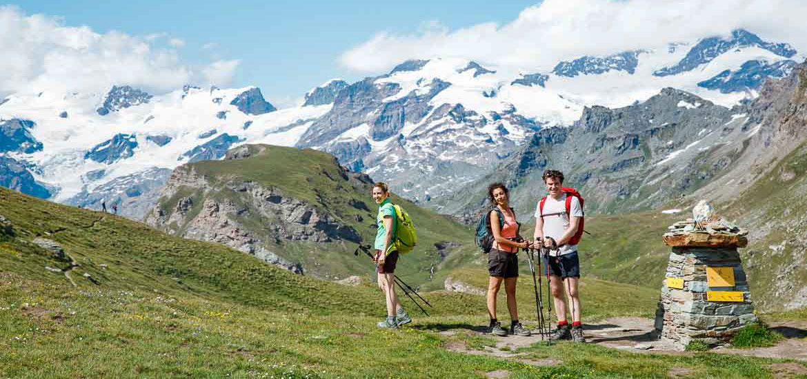 Monte Rosa Trekking Tour with Matterhorn