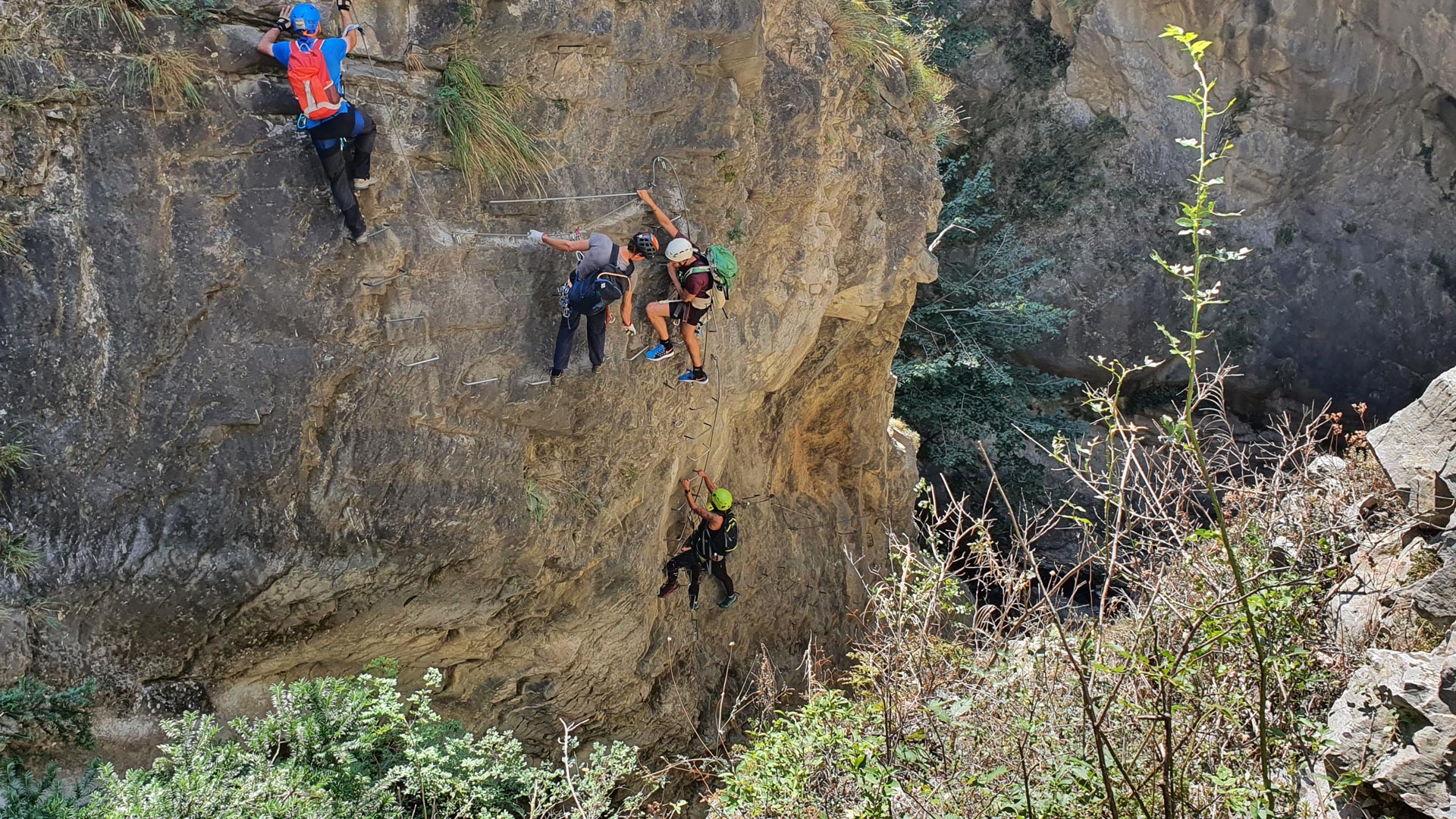 Corso via ferrata con guida alpina