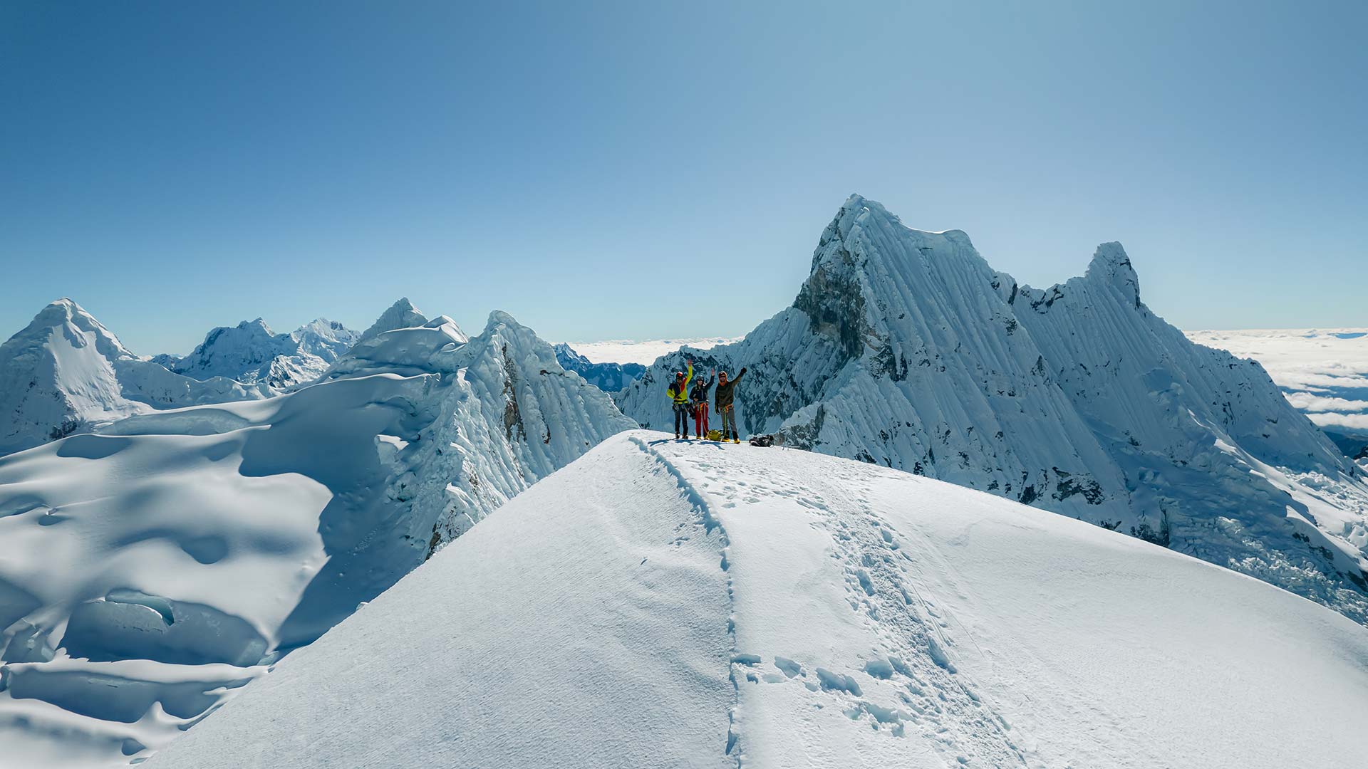 Nevado Pisco e Alpamayo - Trekking e salita in vetta