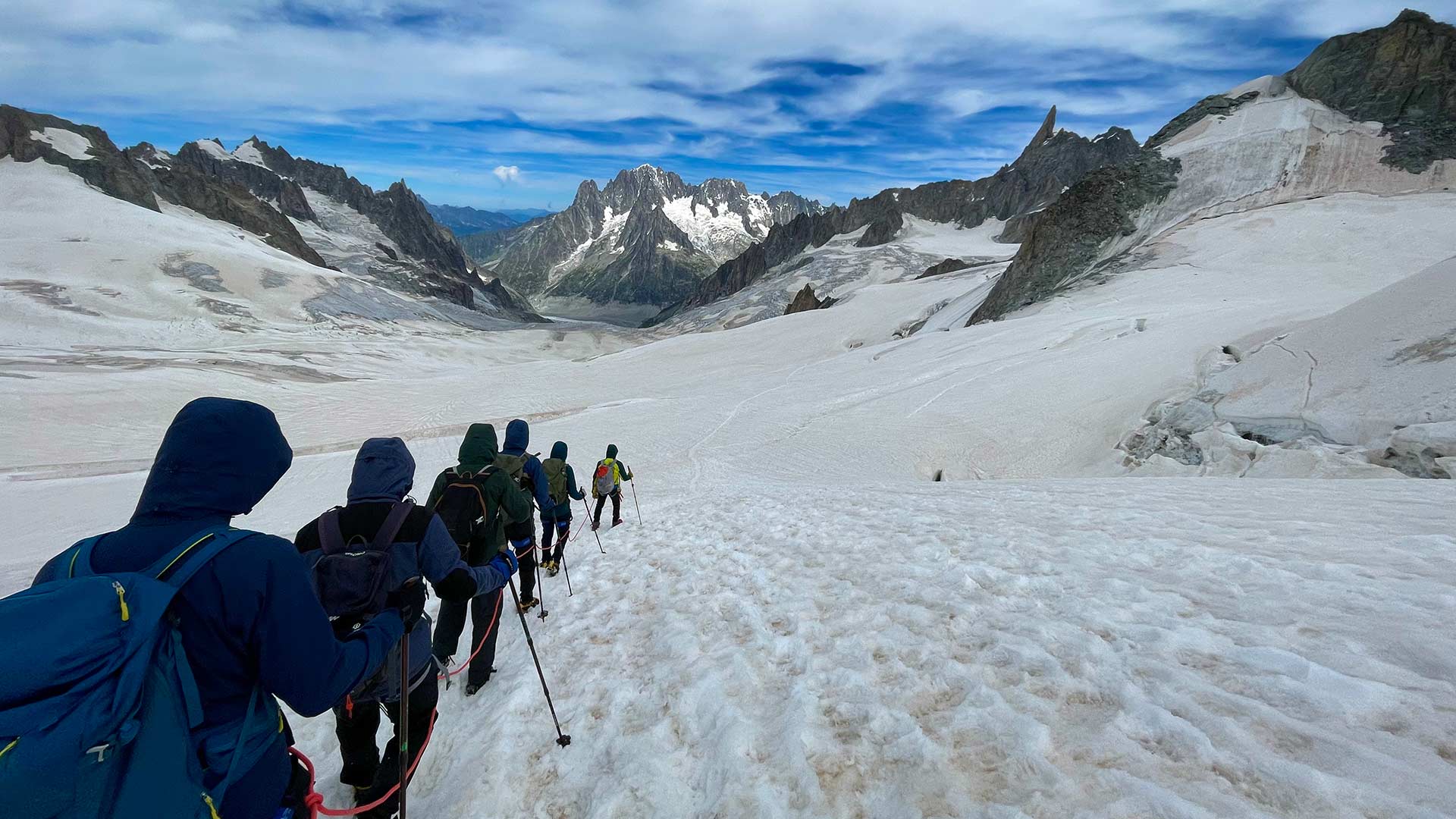 Tour di gruppo: Escursione sul ghiacciaio del Monte Bianco