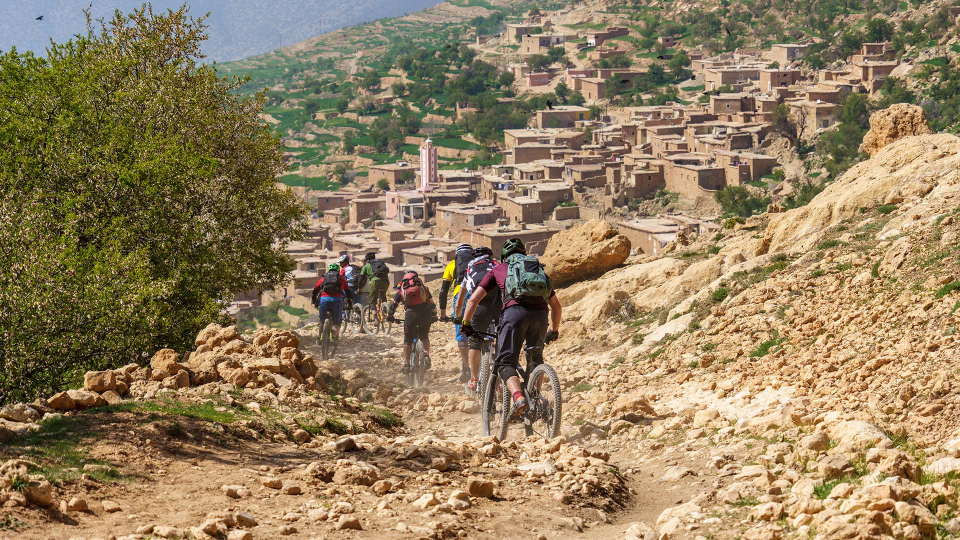 Tour di gruppo: Viaggio MTB in Marocco: Da Marrakech alle Porte del Deserto del Sahara