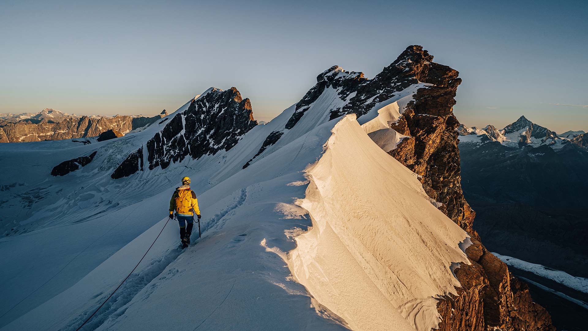Salita al Breithorn Occidentale (4165m) da Plateau Rosà
