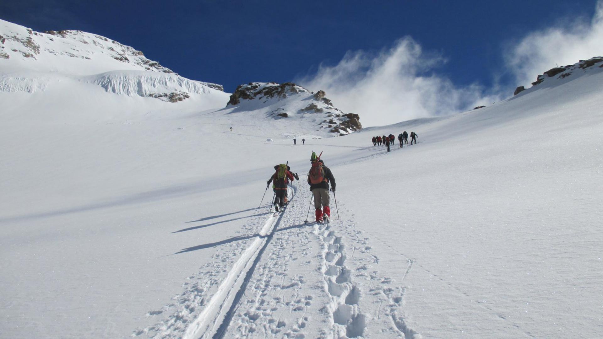 Tour di gruppo: Salita a Punta Giordani, Monte Rosa