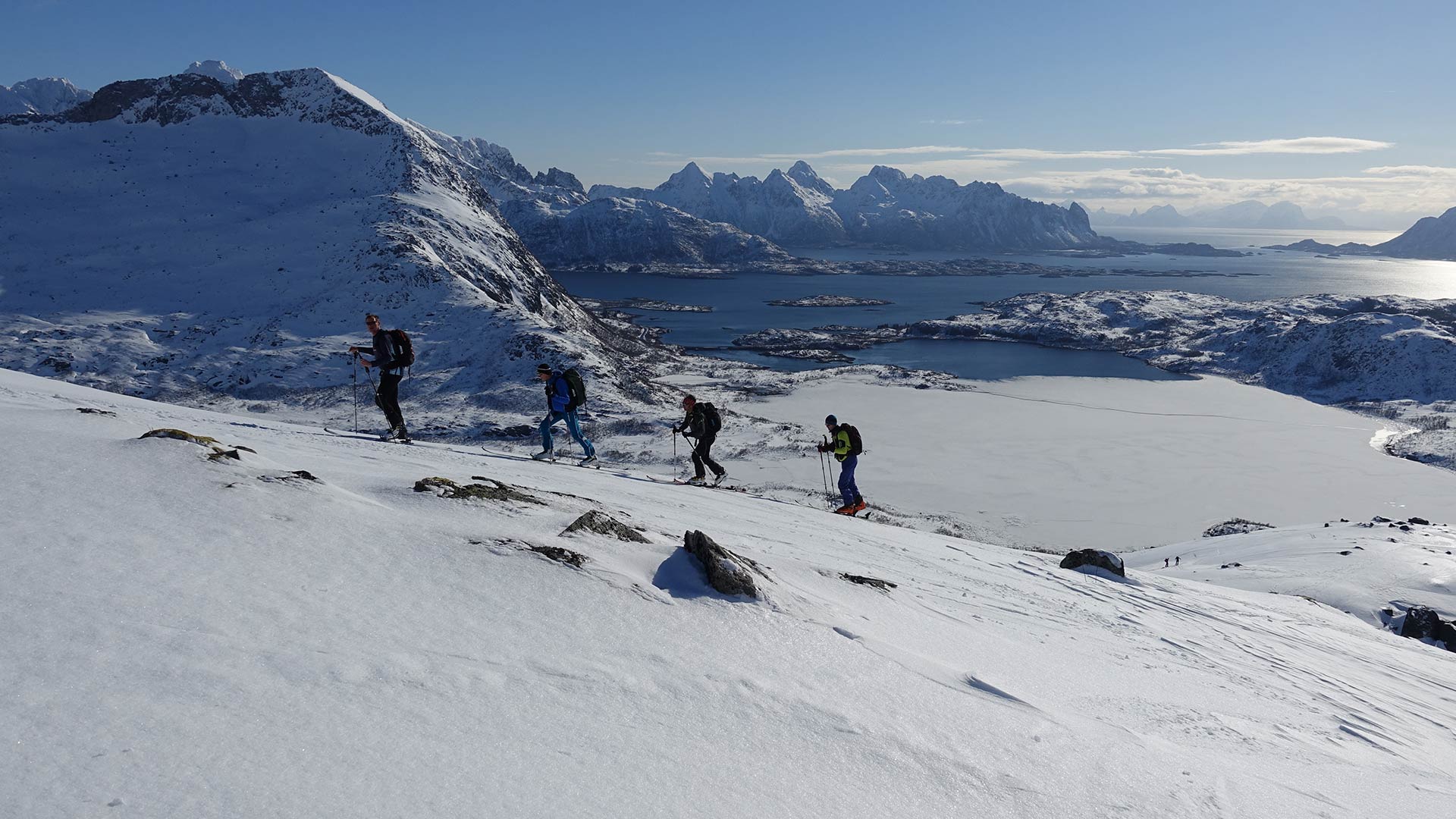 Viaggio di Gruppo in Norvegia: Scialpinismo alle Isole Lofoten